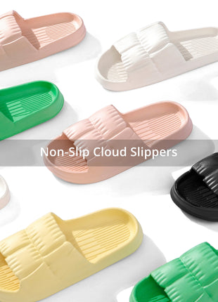 2023 donne Soft Sole Cloud pantofole piattaforma spessa Indoor Outdoor sandali da spiaggia estate EV