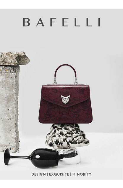 2025 BAFELLI CAT NUOVA MODA DA DONNA SACCHETTO DA DONNA STYLISH BUSINESS FEMMINA IN PELLE MARCA di Lusso CASUAL OL FLORAL VINEA BORETTO
