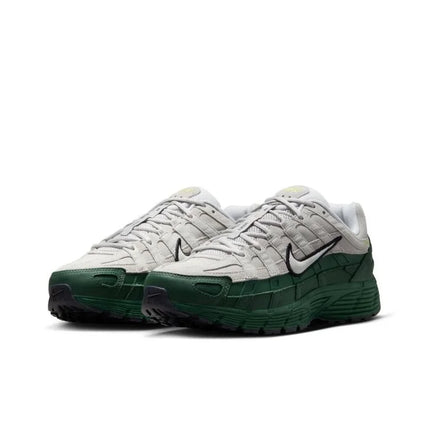 Nike P 6000 Scarpe da Corsa Ammortizzate e Resistenti all'Abrasione a Profilo Basso Unisex Bianco Verde IF0668-001