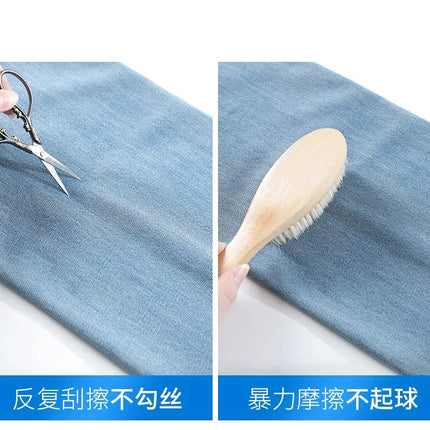 Jeans da donna in seta ghiaccio, nuovi, estivi 2026, in denim sottile e morbido, a gamba dritta e larga, modello baggy, versatili, blu ﻿