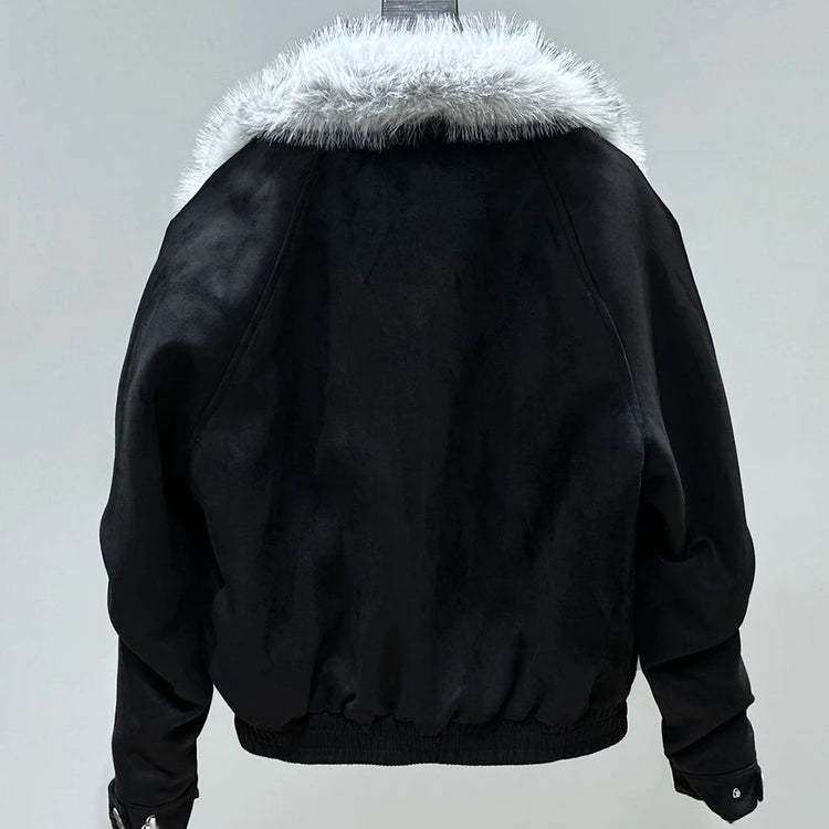 Mens Plain Casual Jacket Autumn Streetwear Fashion Daily Minimalist Loose Urban Youth City Boy Stitch Topstitching Outerwear