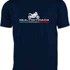 T-shirt per tifosi di motociclette multistrada italiana 100% cotone O-Collo manica corta estate casual T-shirt da uomo streetwear