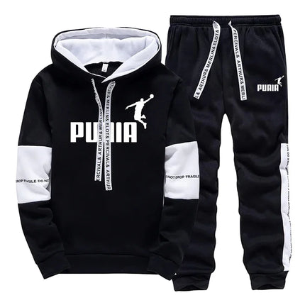 Men's Set/Hoodie/Pants 2026 Autumn Winter Daily Casual Sports Hooded Sweatshirt Sweatpants Home Outdoor Comfort Warm Sportswear