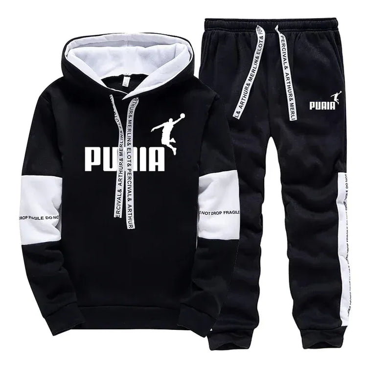Men's Set/Hoodie/Pants 2026 Autumn Winter Daily Casual Sports Hooded Sweatshirt Sweatpants Home Outdoor Comfort Warm Sportswear