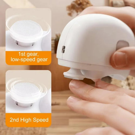 3-in-1 Electric Nail Trimmer for Seniors & Adults, Automatic Nail Clipper with Polishing, Rechargeable Safe Nail Cutter for Elderly Kids