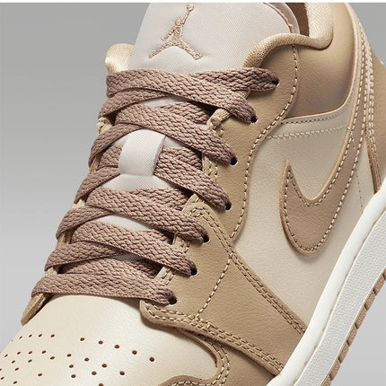 Scarpa da basket retrò Nike ufficiale originale Air Jordan 1 da donna dal taglio basso DC0774-203 platinumshop