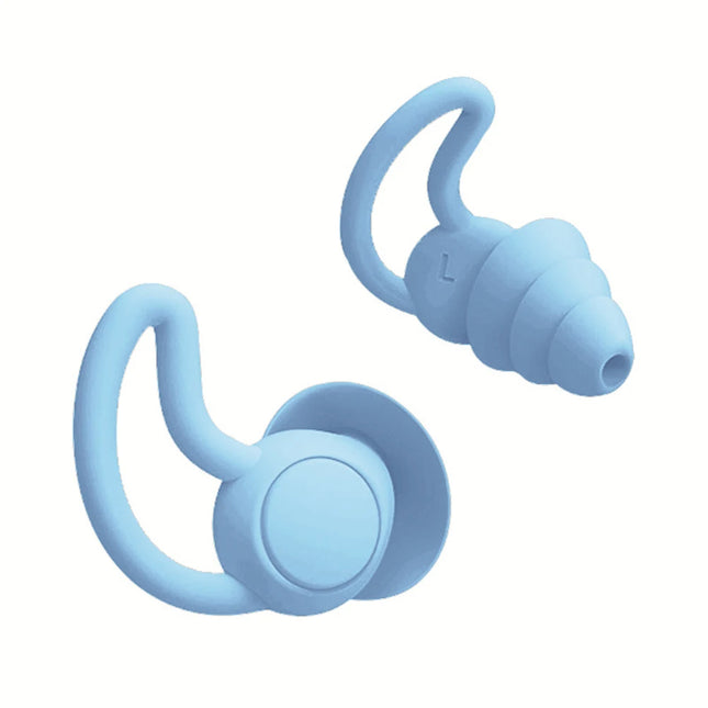 Tappi per le orecchie in Silicone tappi per le orecchie da nuoto impermeabili protezione per le orecchie con riduzione del rumore per le immersioni durante il sonno tappi per le orecchie in Gel di silice Nano morbido
