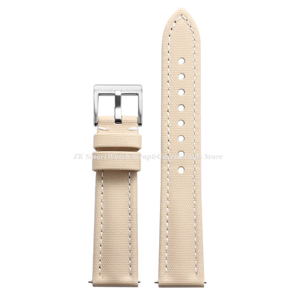 Cinturino per orologio in tela di nylon 18/19/20/21/22mm per Omega per Blancpain Sailcloth cinturino impermeabile cinturino da polso in pelle a sgancio rapido
