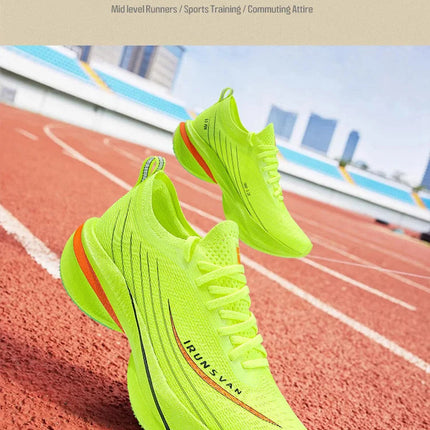 IRUNSVAN Rehuo 2.0PRO Full Length T800 Carbon Plate Running Shoes  Marathon  Professional Training, Men's  24098 PlatiNum