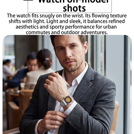 ADDIESDIVE Men's Automatic Mechanical Diving Watch 200M Waterproof Sapphire Crystal 316L Stainless Steel Japan 8215 Movement