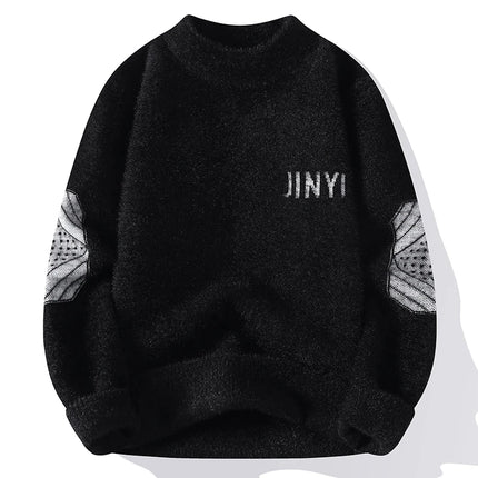 Sweaters men Winter Letter pattern thick sweater men Student youth sweaters autumn Men's wool pullovers full