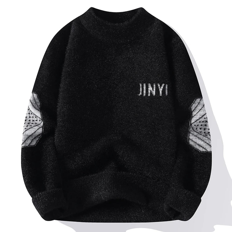 Sweaters men Winter Letter pattern thick sweater men Student youth sweaters autumn Men's wool pullovers full