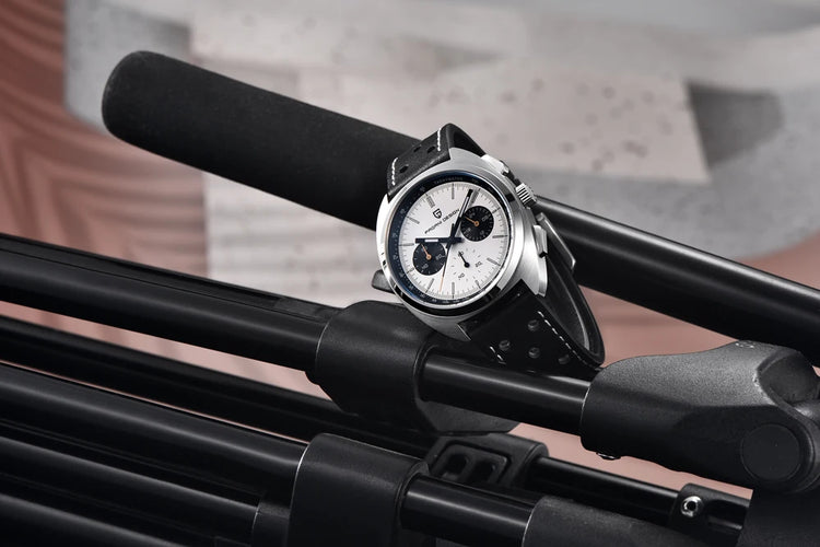 Orologio da Uomo PAGANI DESIGN con Quadrante Giallo, Cronografo al Quarzo, Movimento Giapponese VK63, Vetro Zaffiro, Impermeabile, Novità 2026