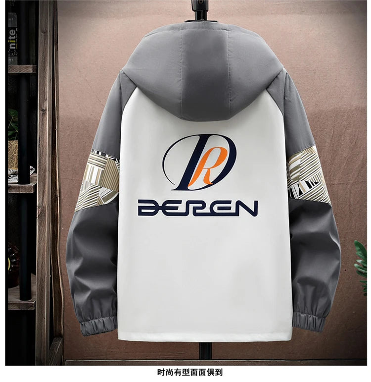 Spring Autumn New Men Casual Sets Mens Hooded Tracksuit Sportswear Jackets+Pants 2 Piece Set Hip Hop Running Sports Suit