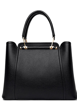 2024 Luxury Women Designer 3 Layers Shoulder Crossbody Sac Ladies Large Capacity Leather Handbags Shopper Brand Messenger Totes PlatiNum