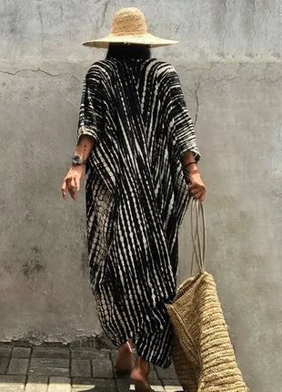 Copricostume da spiaggia da donna con apertura sul davanti, maxi cardigan, kimono, costume da bagno con cinture platinumshop