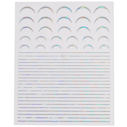 1PC 26-English Alphabet Number 3D Self-adhesive Nail Art Decal Sticker Word Small Letter Nail Decals Sticker Manicure Decoration