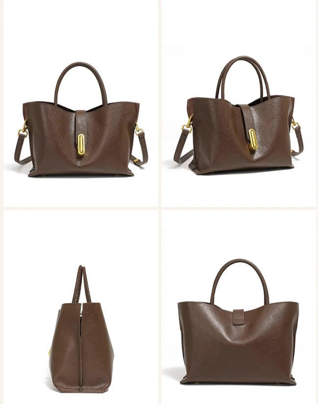 Nuova Borsa Elegante di Alta Gamma per Donne, Borsa a Mano di Grande Capacità, Pratica e alla Moda, Borsa a Tracolla e a Tracolla Trendy, Progettata per Donne alla Moda.