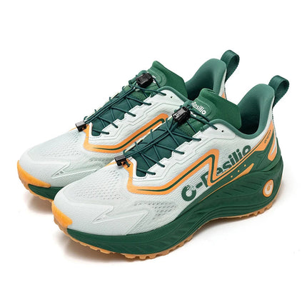 ONEMIX Autunno Inverno Luce 0 Outdoor Shock Assorbibile Leggero Scarpe da corsa da fondo Uomo Antiscivolo Resistente all'usura Arrampicata PlatiNum