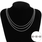 Silver Style 3 / 16inch (40cm)