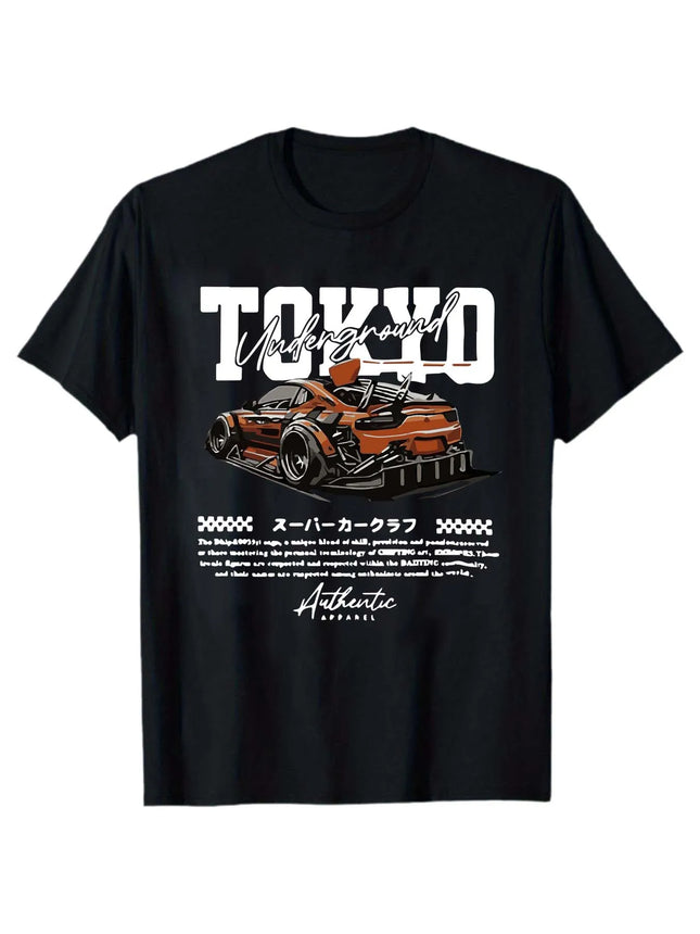 T-shirt estiva da uomo a maniche corte con motivo stampato, stile unisex, adatta per feste in casa come regalo