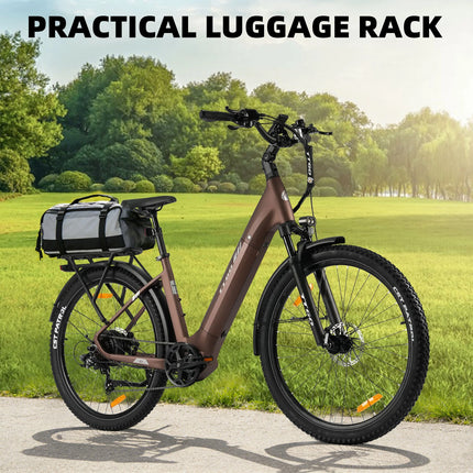 Bicicletta Elettrica TTGO Z3 27.5x2.4 " con Motore da 250W, Batteria 48V15AH, Freni a Disco Idraulici, E-Bike per Adulti, MTB Elettrica da Città