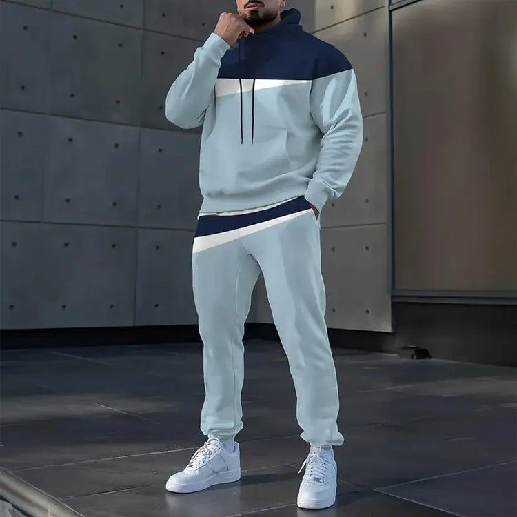 The Design Of Men'S Hooded Sportswear Is Perfect For Both Sports And Fashionable Casual Sets