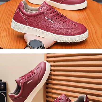 Casual Shoes Loafers British Leather Sneakers Flats Shoes Classic Men Leather Shoes Spring Summer New Trendy Designer Loafers