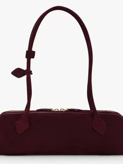 Borsa a tracolla in camoscio di alta qualità, modello basic alla moda, nuova collezione 2026, per tutti i giorni, con tracolla regolabile, sottile, da viaggio, casual, per donna.