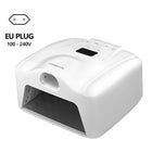 2 IN 1 UV LED Nail Dryer Auto Sensor 78 LEDs Dual Port Fast Curing Nail Light for Single Finger Toe Full Hand Manicure Pedicure