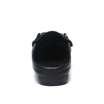 Mezze pantofole da uomo in pelle Scarpe casual da uomo traspiranti estive Scarpe da guida pigre slip-on Comode mocassini da passeggio Mocassini
