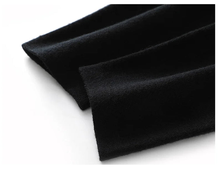 DjzDsm Hot selling new women's wool leggings slim fit and warm autumn and winter knitted women's long Australian wool leggings PlatiNum