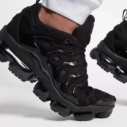 Nike Vapormax Plus TN Classic Red Air Cushion Men's and Women's Running Shoes Comfortable Lightweight Outdoor Sports Sneakers