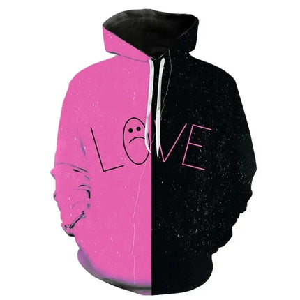 Love Lil.peep Hoodie Men/Women Sweatshirts Lil Peep 3d Print Streetwear Pullover Kids Casual y2k coat