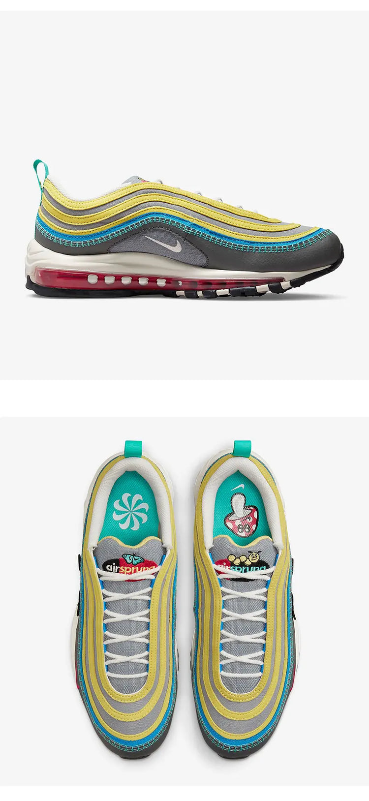 Scarpe da corsa sportive unisex Nike originali AIR MAX 97 SE DH4759-001