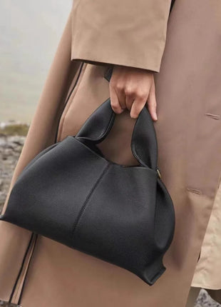 Borsa Hobo da Donna, in Morbida Pelle Martellata con Manico Superiore e Tracolla Regolabile per Lavoro, Viaggi e Outfit Quotidiani