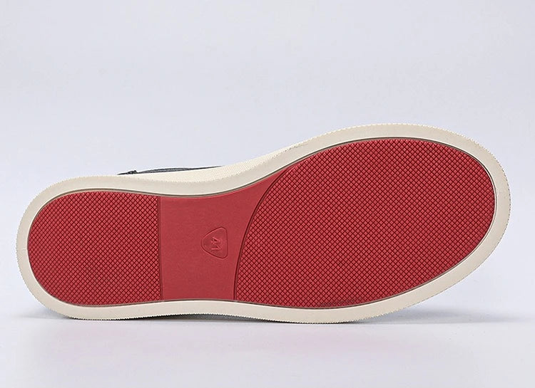 Casual Shoes Loafers British Leather Sneakers Flats Shoes Classic Men Leather Shoes Spring Summer New Trendy Designer Loafers