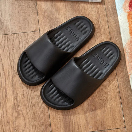 Pantofole morbide coppie casa pantofola all'aperto estate donna camera da letto fondo spesso scarpe sandali da spiaggia uomo infradito scarpe da doccia