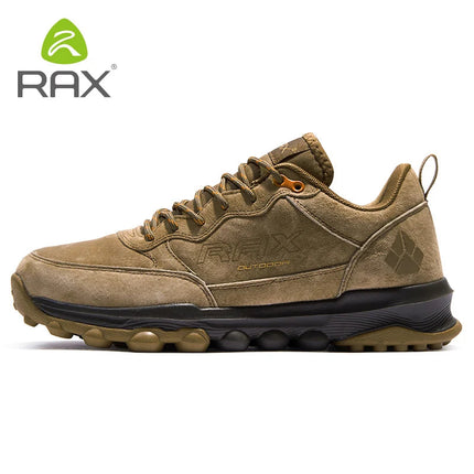RAX Running Shoes Men&Women Outdoor Sport Shoes Breathable Lightweight Sneakers Air Mesh Upper Anti-slip Natural Rubber Outsole PlatiNum