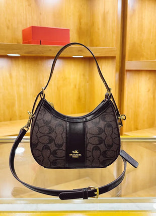 Borsa di lusso da donna 2026 Nuova borsa a tracolla diagonale a spalla singola stampata retrò in PU di alta qualità