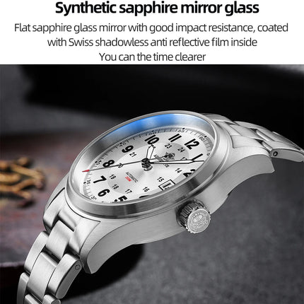 ADDIESDIVE Luxurious Men's Automatic Watch 8215 Mechanical Watch Sapphire Glass 200m Waterproof Analog Luminous Watches AD2525