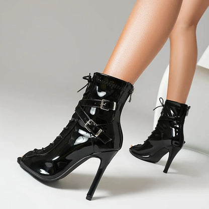 Sgesvier High Women Sandals Thin Heels Soft Stilettos Jazz Dance Female Shoes Sole Customizable Latin Dancing Sexy Plus Size 46