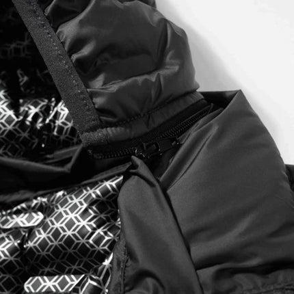 Graphene Self-heating Puffer Jacket Men Solid Windproof Pleated Padded Jackets Brand Classical Warm Winter Down Coat Male Parkas
