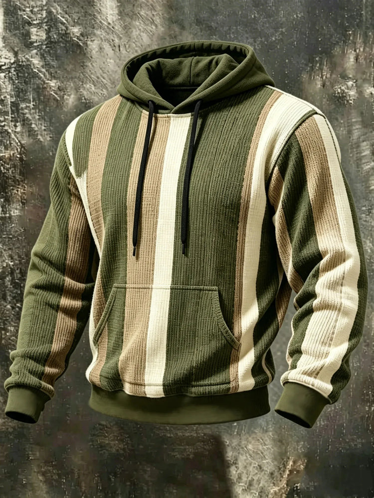 Unisex 3D Printed Hoodie Green Khaki Patchwork Block Stitch Geometric Pullover Long Sleeve Casual Street Sweatshirt Men Tops