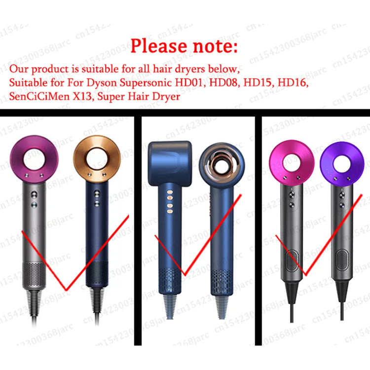 2 In 1 New Diffuser Nozzle for Dyson Supersonic HD16 Nural SenCiciMen X13 Hair Dryer Diffuser Attachment Accessories Nozzles