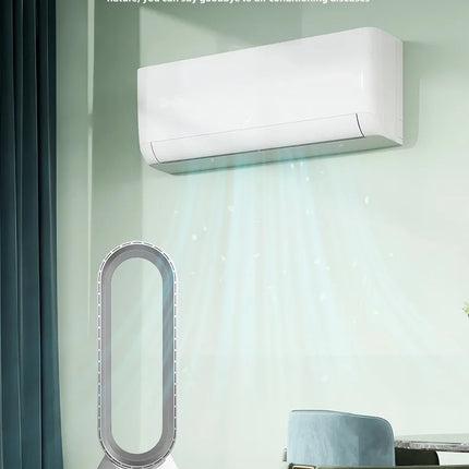 NUOVO Ventilatore Senza Pale 2026 per Purificazione dell'Aria Domestica, Circolazione Ultra Silenziosa, Ventilatore a Torre per Dormitorio