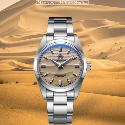ADDIESDIVE 2030 36mm Men's Fashion Watch 10Bar Diver Bubble Mirror Glass 316L Stainless Steel Quartz Watches Relogio Masculino