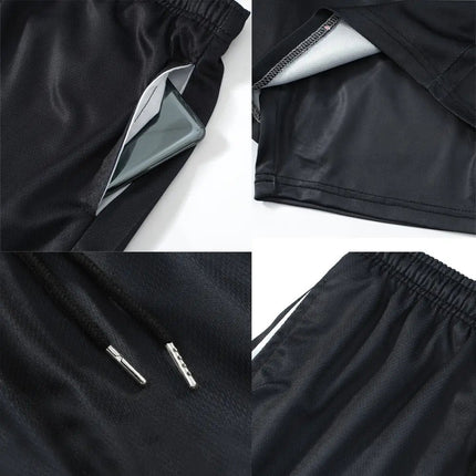 Set di compressione da uomo stampato in 3D anime Top da palestra a maniche corte + pantaloncini da allenamento Set di protezioni per l'atletica traspirante ad asciugatura rapida platinumshop