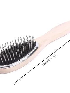 Professional Brush For Wig Anti Static Steel Comb for Tangle Hair Extensions Training \;[-