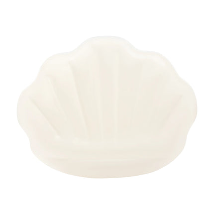 Galleggiante gonfiabile per piscina con conchiglia, lettino da spiaggia portatile in PVC da 120 * 120 * 120 cm, fila galleggiante con conchiglia per bambini adulti con palla di perle e 2 maniglie